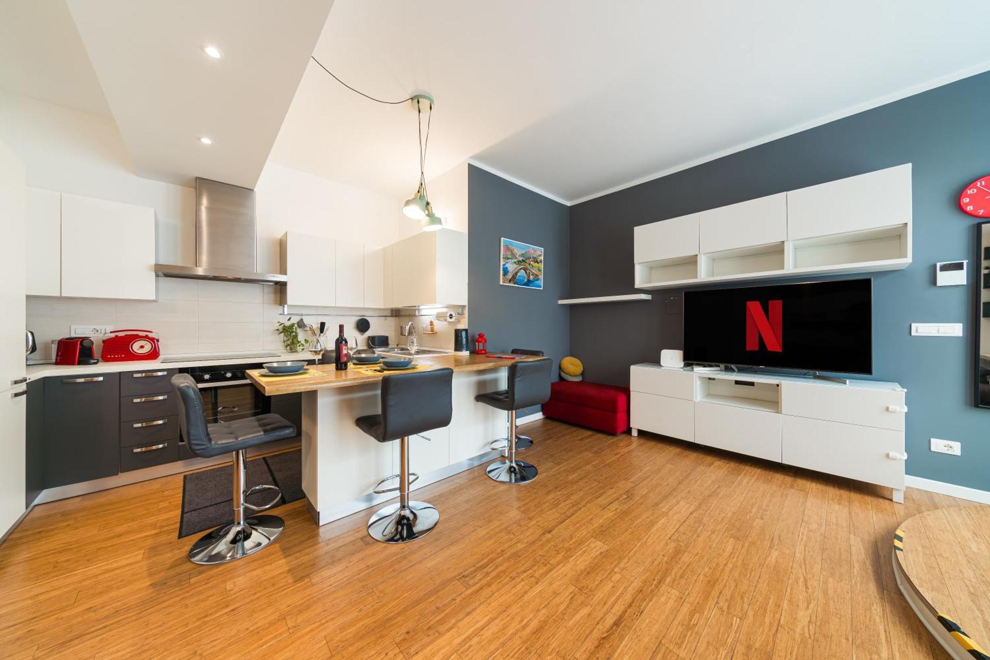 Nettuno Apartment - Private Garden In Bologna Center 외부 사진