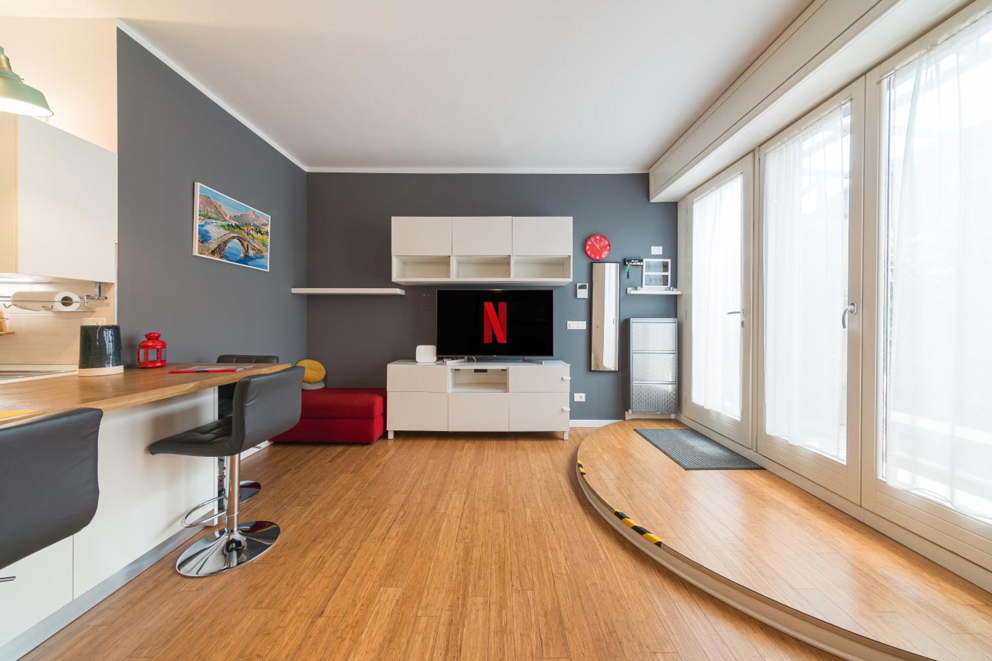 Nettuno Apartment - Private Garden In Bologna Center 외부 사진