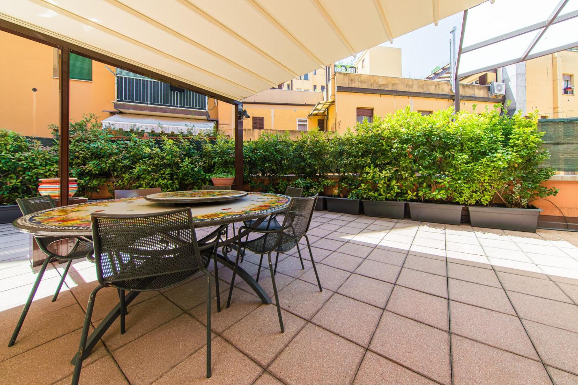 Nettuno Apartment - Private Garden In Bologna Center 외부 사진